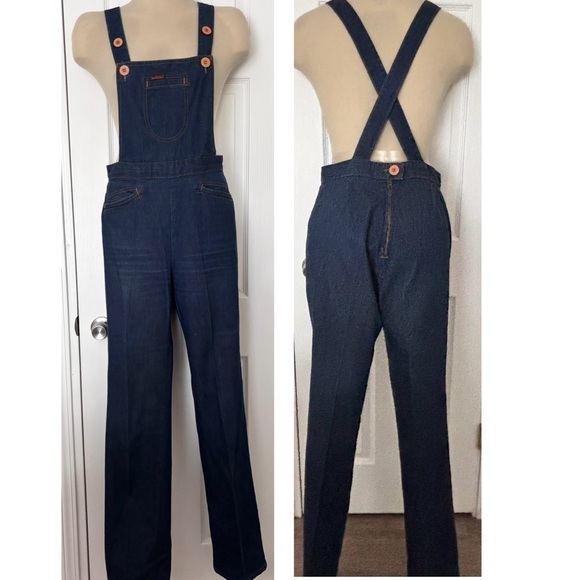 Vintage 70s LANDLUBBER Overalls — Rare, Hard to Find! ~sz 8 - Picture 1 of 13